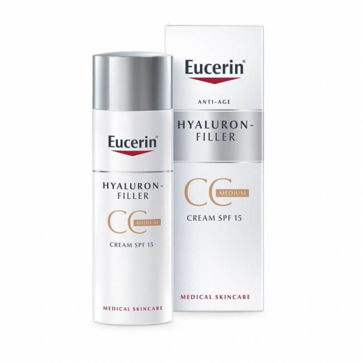 Eucerin Hyaluron-filler Cc Cream Medium 50 Ml. 