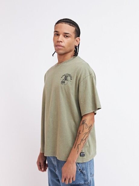 REMERA DURAN VERDE