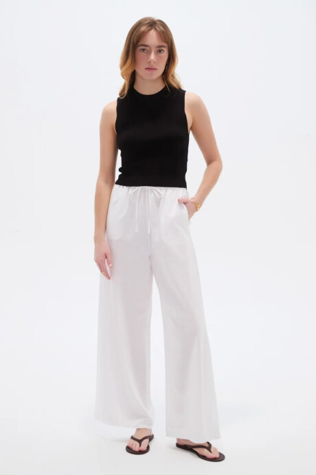 Pantalon Evelina Blanco