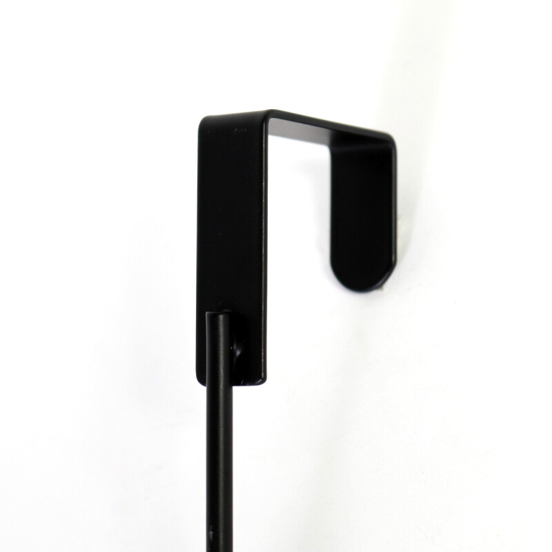 ORGANIZADOR METAL NEGRO C/GANCHO 16CM Unica