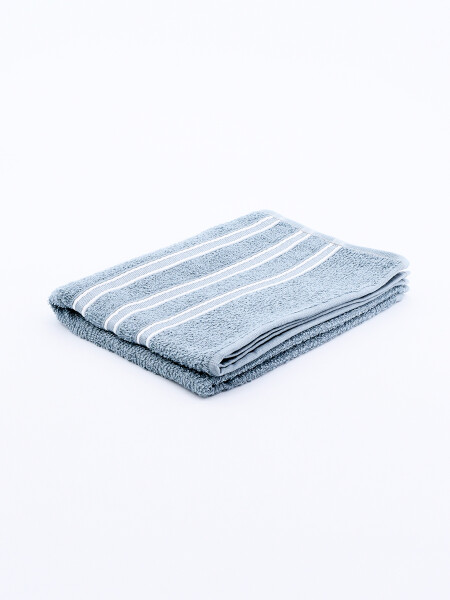 TOALLA ROSTRO GRIS