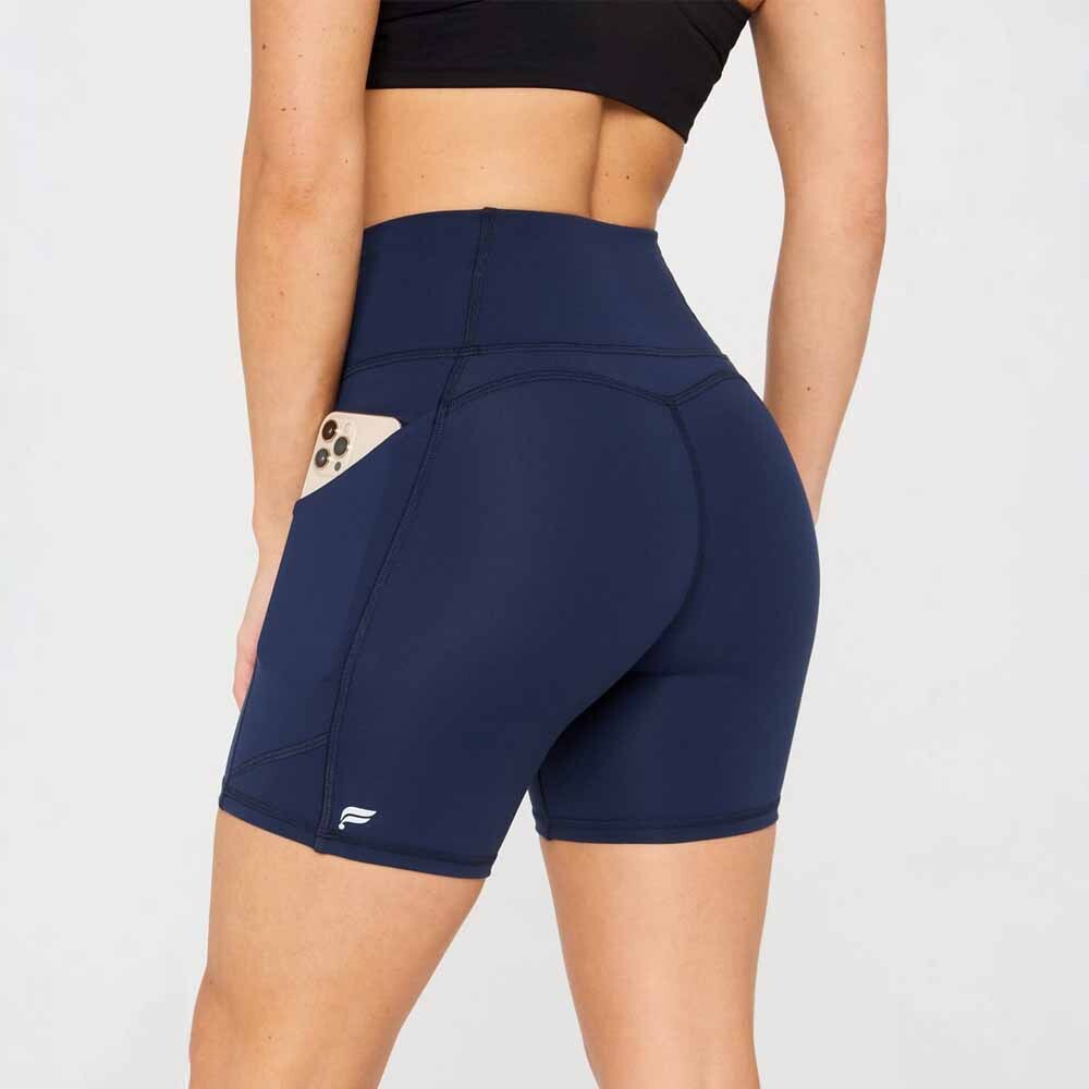 Short Oasis High-Waisted Short 6 Mujer Deep Navy