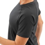 Salomon Remera manga corta Outline SS tee W para Mujer - Negro Negro