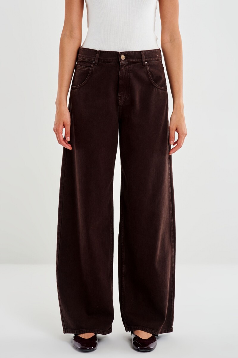 PANT ANCHO Marron