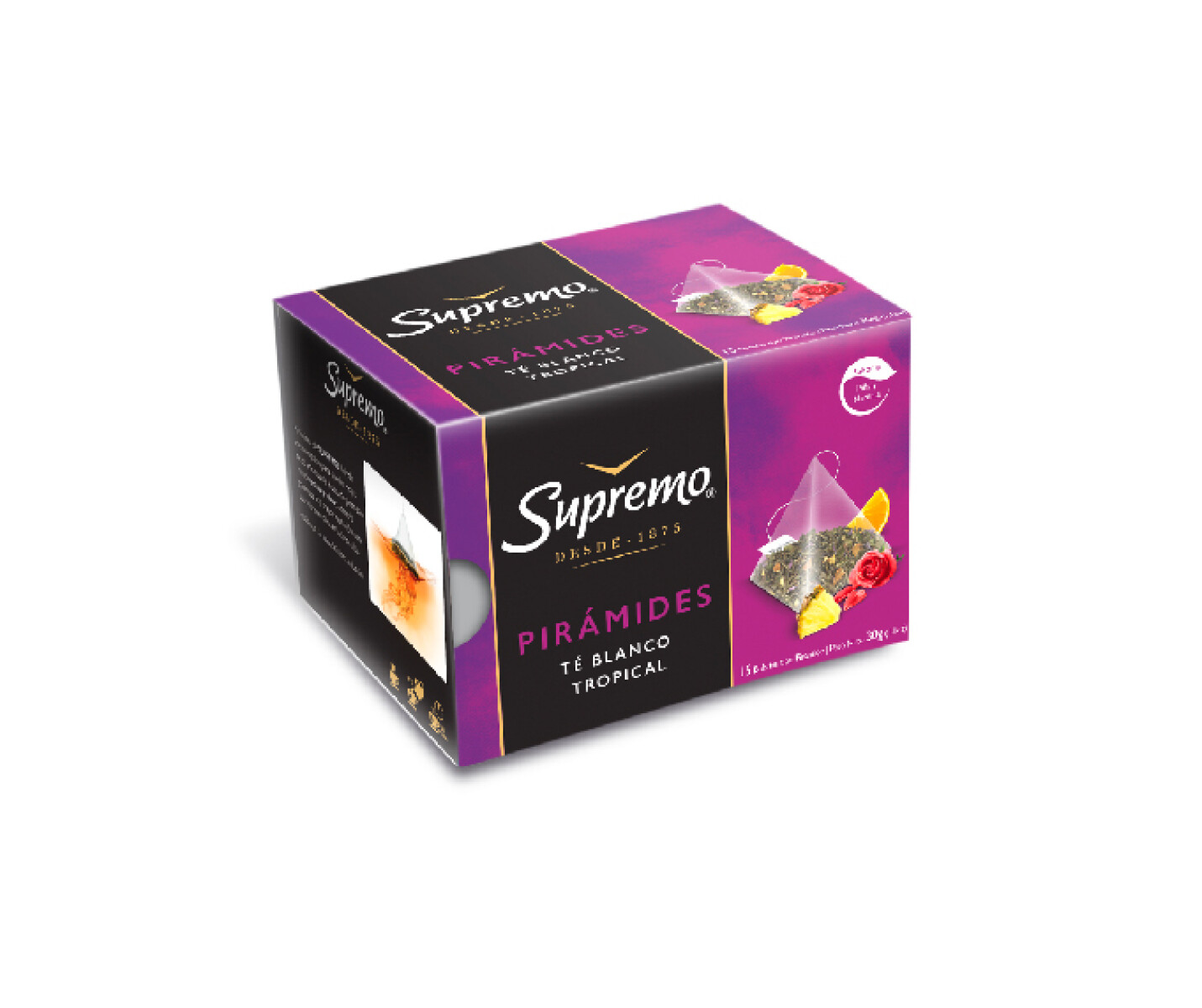 TE SUPREMO PIRAMIDES BLANCO TROPICAL x 15 sob 