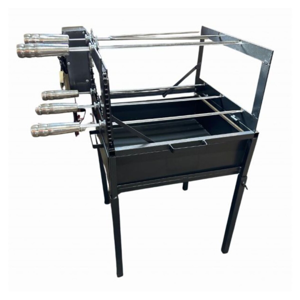 Parrilla Churrasquera Giragrill Movelmax 5 Espetos 