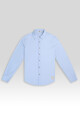 LONG SLEEVE LINEN SHIRT Celeste