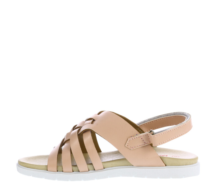 Sandalias de Niña MINI Miss Carol MAIA trenzada Rosado