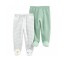 Set de Peleles Algodón Carters x2 RN Verde