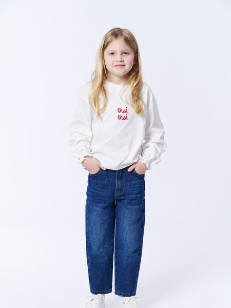 Remera manga larga Cruda