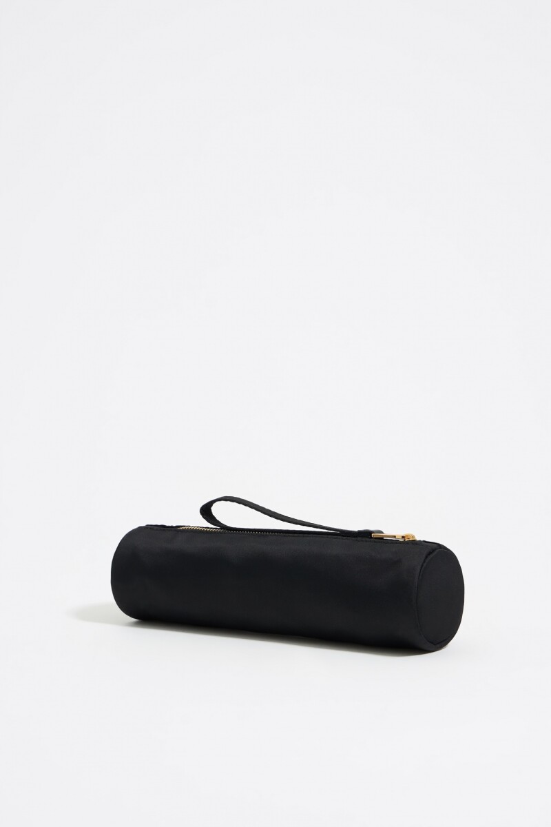 NECESER ESTUCHE CILÍNDRICO NYL Negro