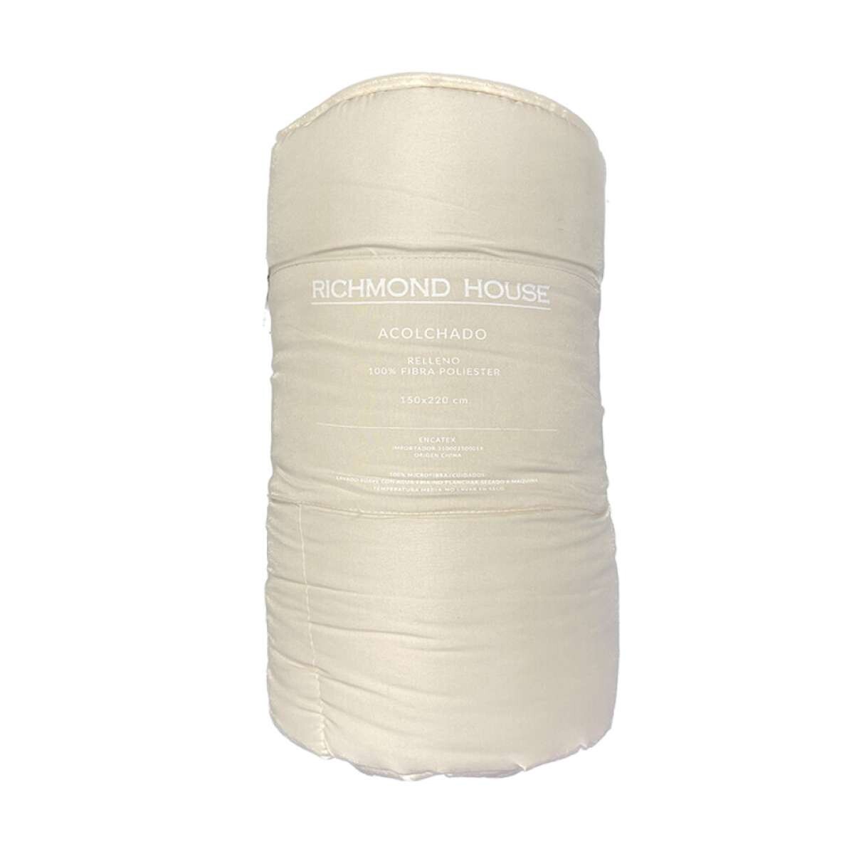 Acolchado King Richmond House 240 x 260 cm - Beige 