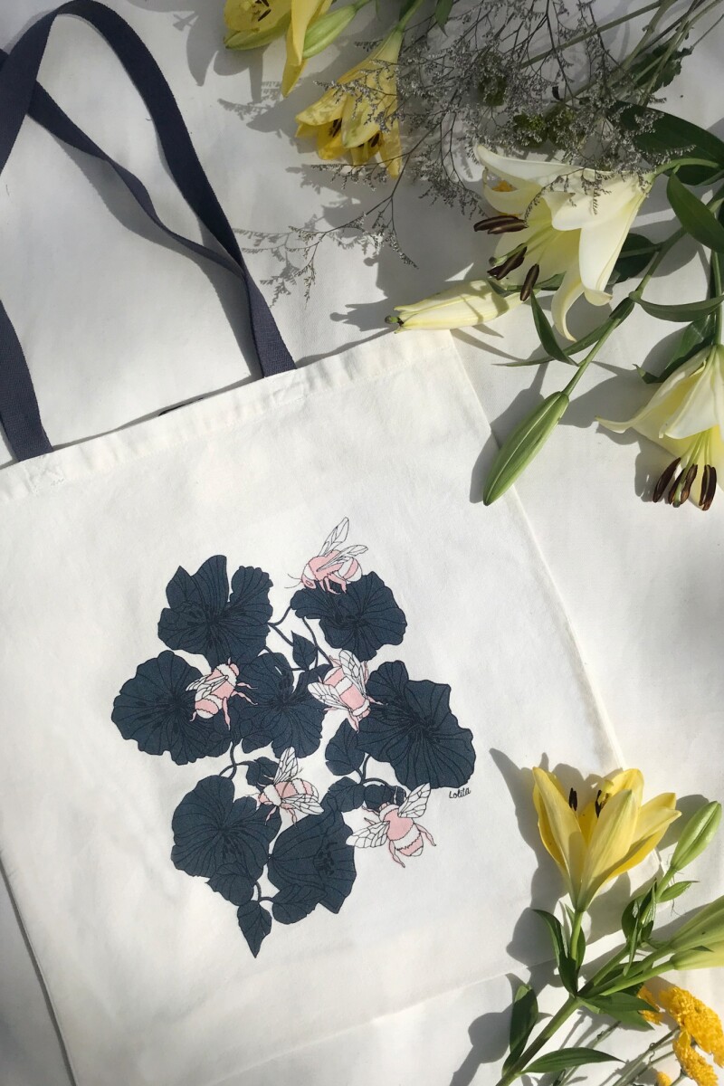 Bolso estampado - crudo 