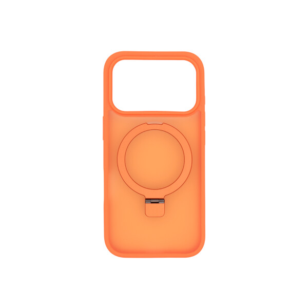 Protector para iPhone 17 Pro soporte con MagSafe color naranja Protector Para Iphone 17 Pro Soporte Con Magsafe Color Naranja