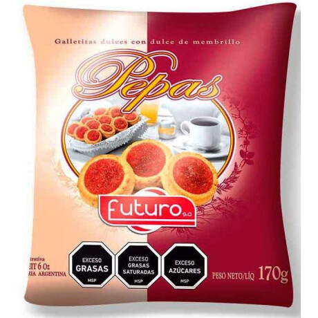 GALLETA PEPAS FUTURO 170G GALLETA PEPAS FUTURO 170G