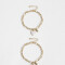 Pulseras Flexibles Sets Con corazón Pulseras Flexibles Sets Con Corazón - Dorado