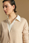 CARDIGAN ROMERO Beige Melange