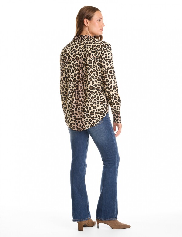 Camisa Print BEIGE/MULTI