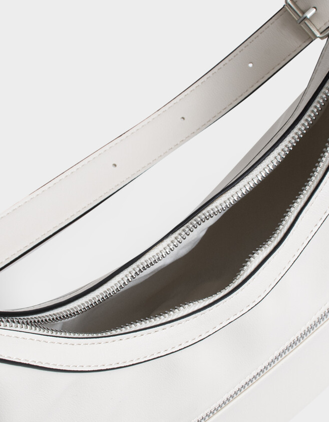 Bandoleras Bandolera Multipocket B&w - Blanco Crudo