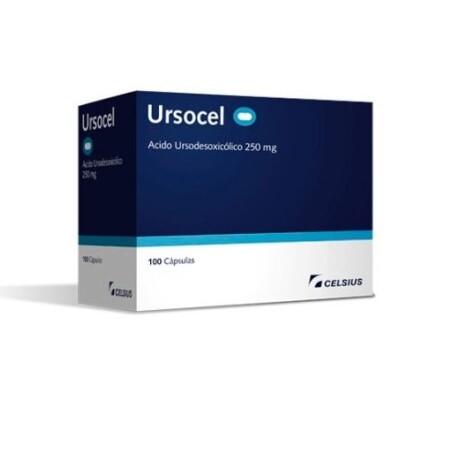 Ursocel 250mg 100 Cápsulas Ursocel 250mg 100 Cápsulas