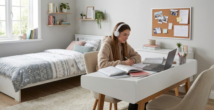 Vuelta a clases: crear el espacio empiezan los hábitos