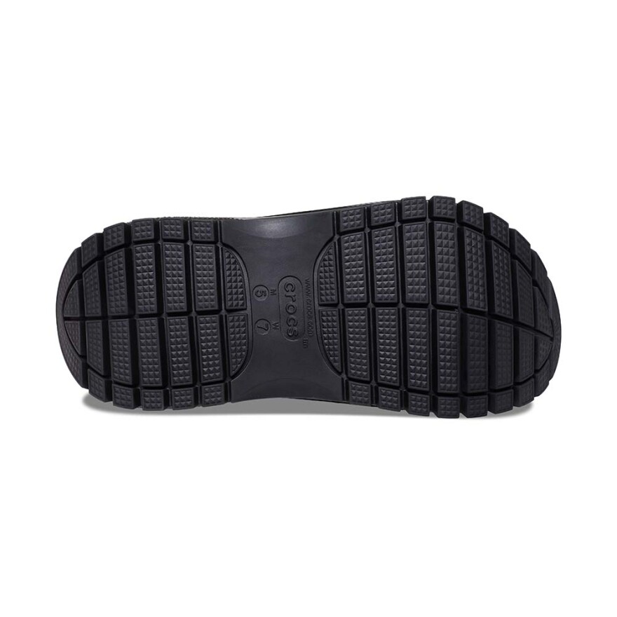 Plataformas Crocs Mega Crush Clog - Unisex Black
