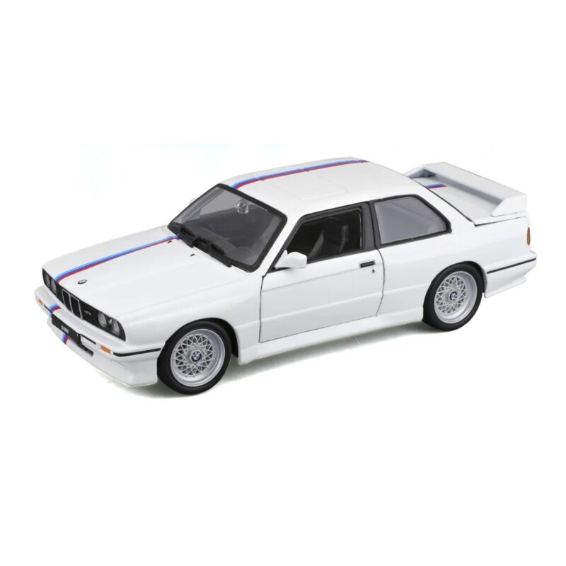 Juguete Bburago Auto Miniatura Coleccionable Escala 1:24 BMW 21100 Blanco