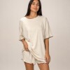 Pijama Dada Viscosa Lino Beige