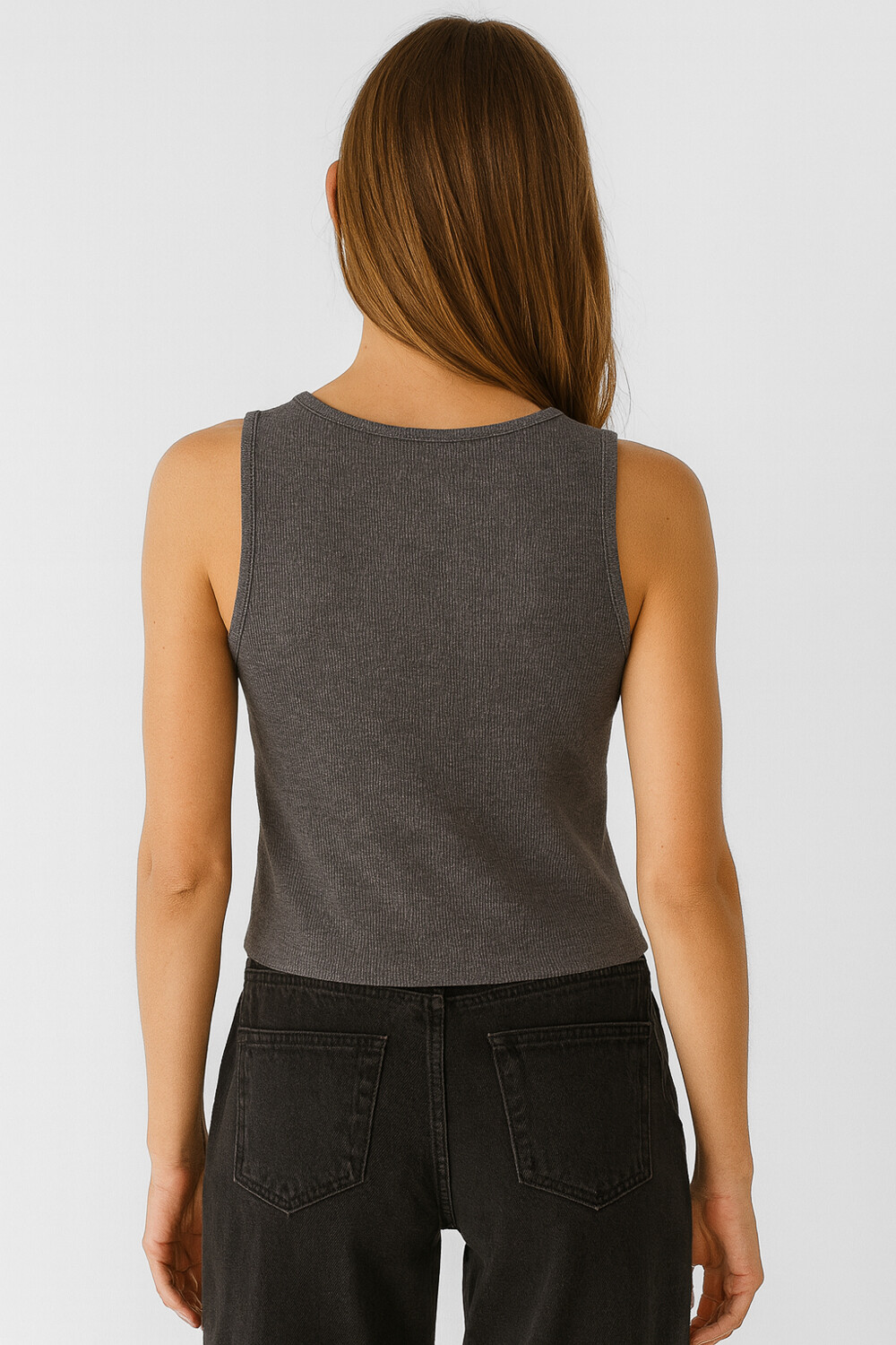 Musculosa Tuye Gris Claro