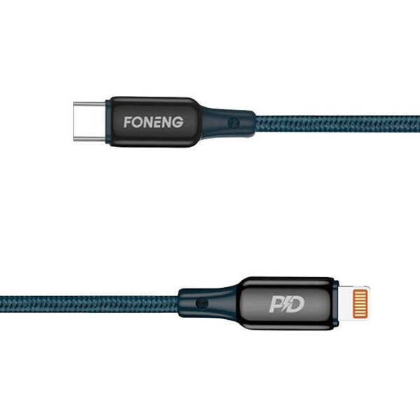 Cable De Datos Foneng X87 Usb Tipo C A Lightning CABLE FONENG X87 TIPO IPHONE