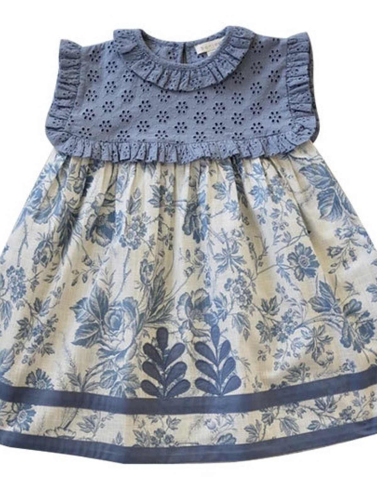 Vestido Broderie Azulino Vestido Broderie Azulino