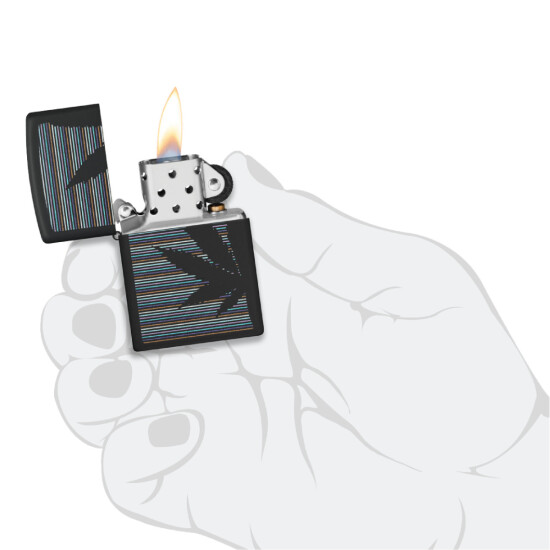 Encendedor ZIPPO 48927 C/Diseño Negro 0