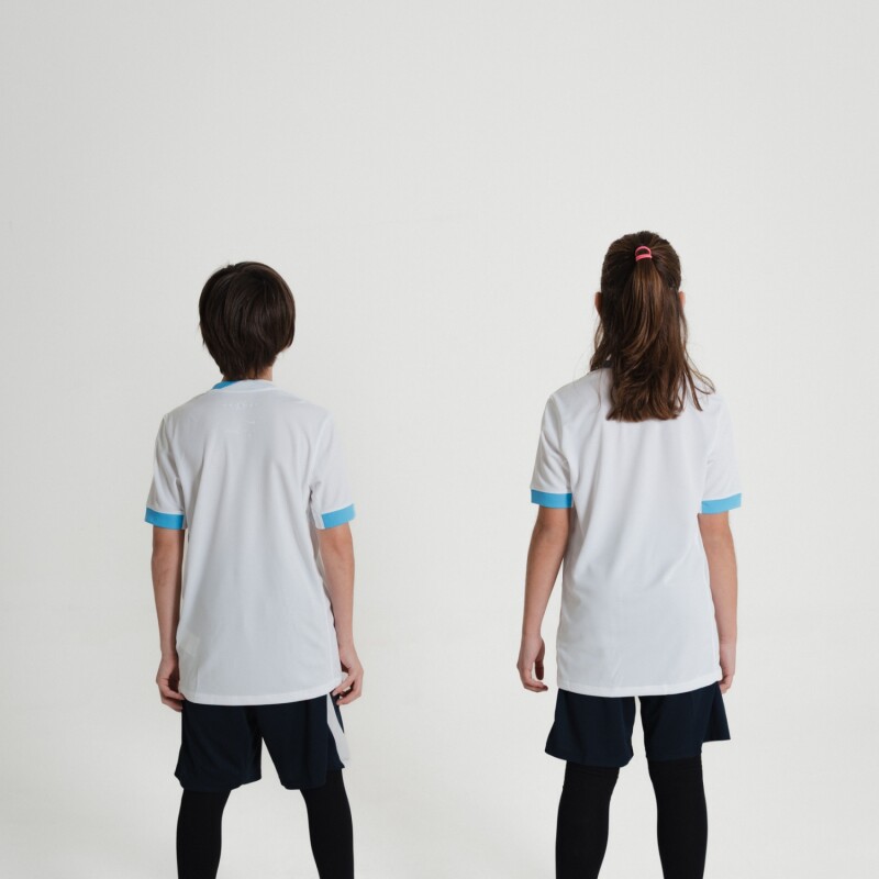 Remera Alternativa Uruguay Nike Stadium de Niños Blanco