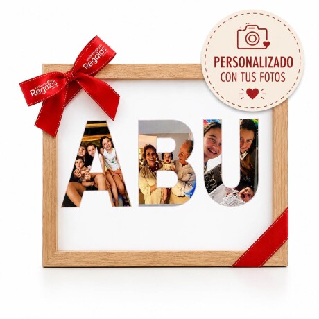 Portarretratos Personalizado para Abuelo con Fotos Portarretratos Personalizado para Abuelo con Fotos