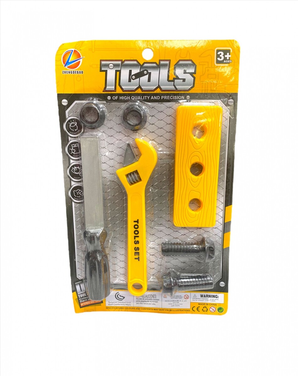 Set de Herramientas Tools - Con Llave Inglesa 