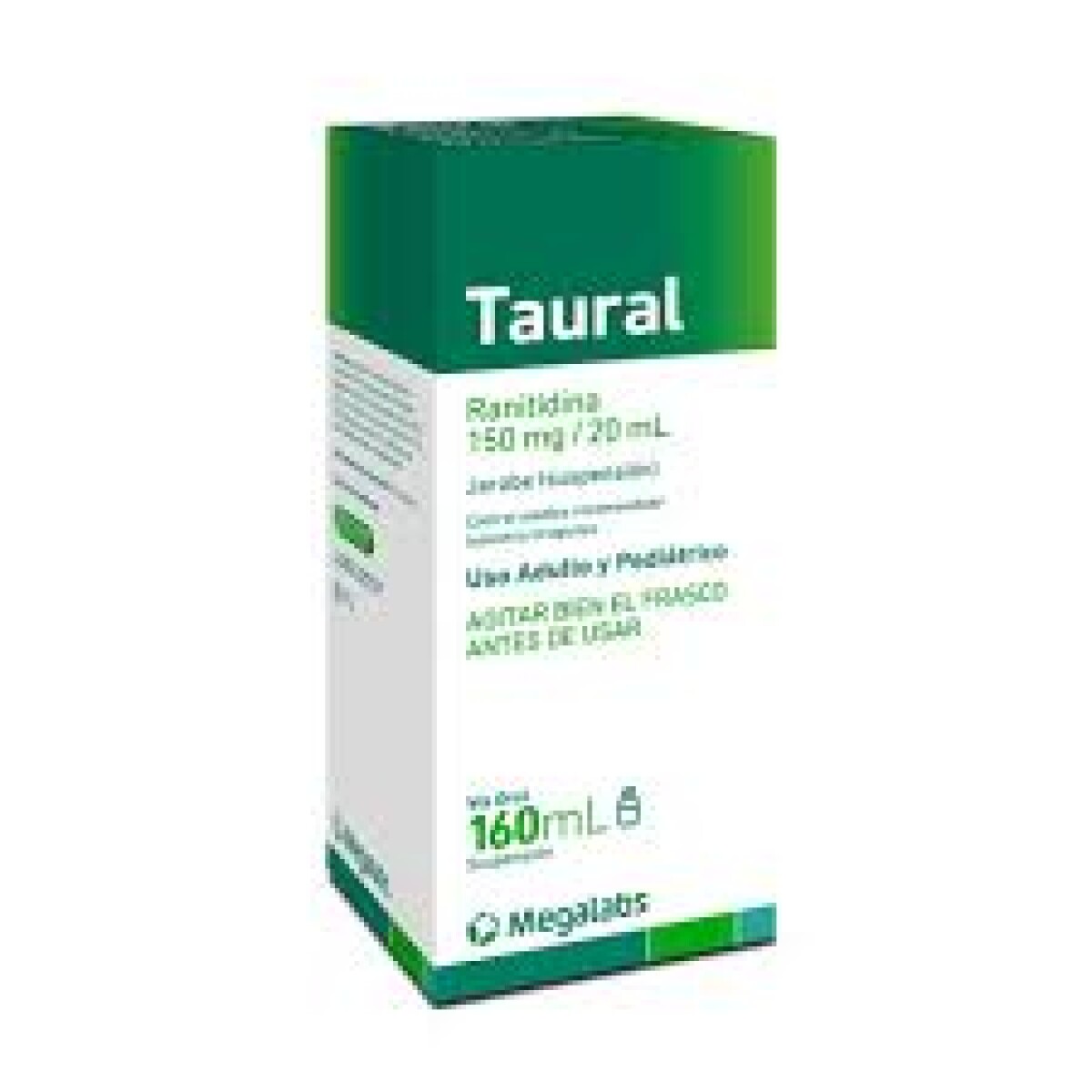 Taural 150 mg Líquido 160 ml – Solución Oral Antiepiléptica 