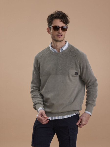 SWEATER PALMA 2.0 VERDE MILITAR
