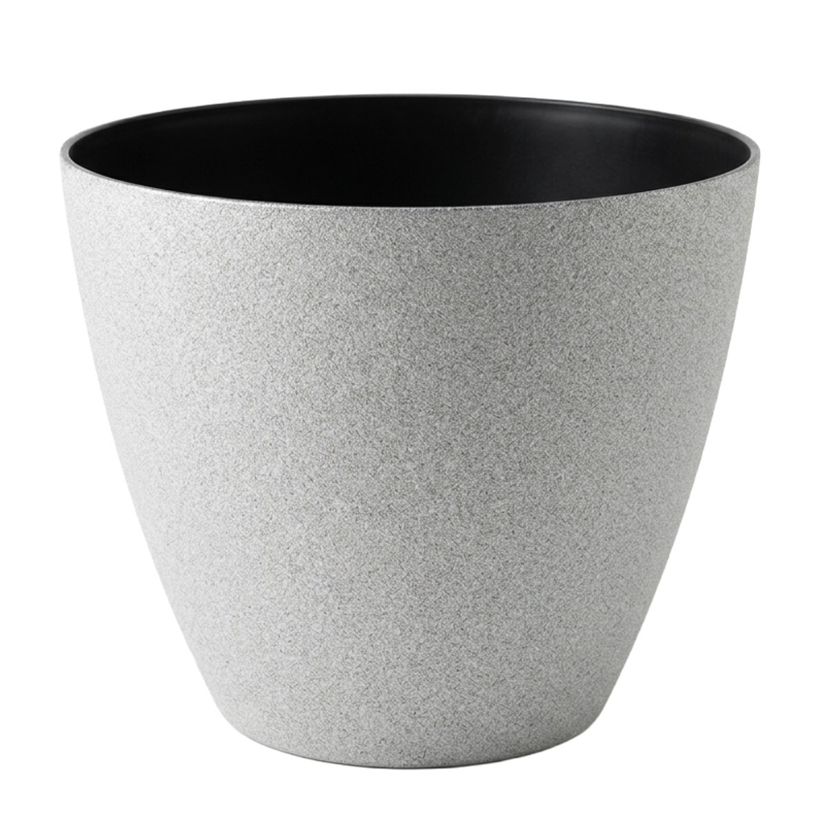 MACETERO PLAST BEIGE CL 25X26CM 