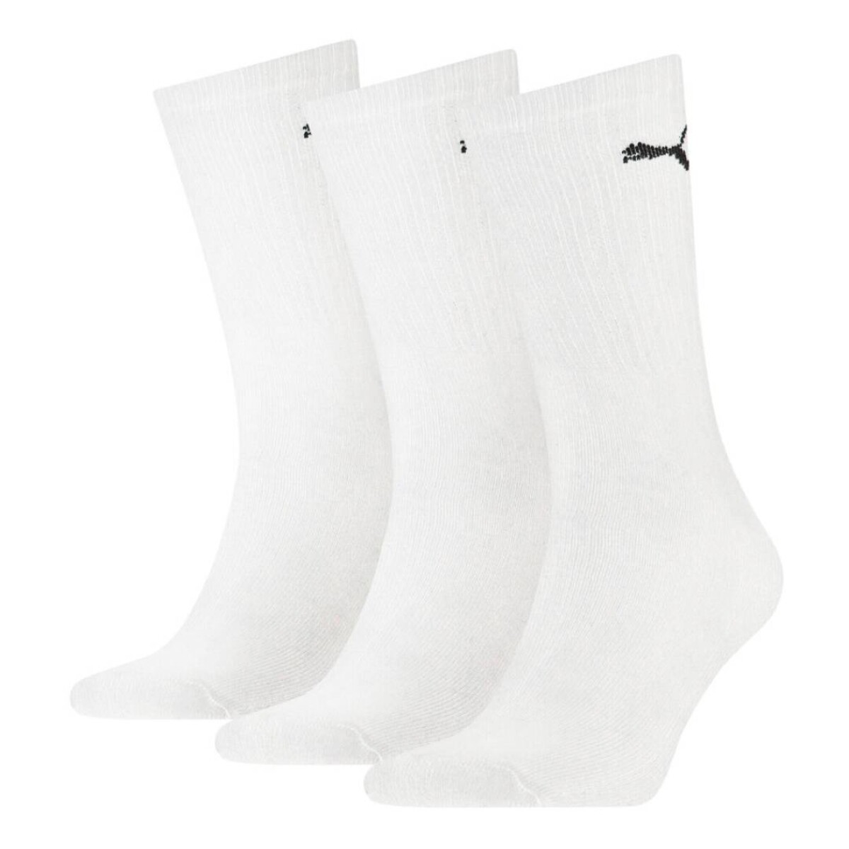 Medias Puma Sport 3-Pack Unisex - blanco 