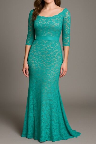 Vestido Meralda Turquesa