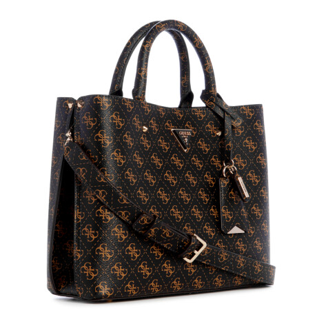 Cartera Guess Meridian Mediana Marrón 0