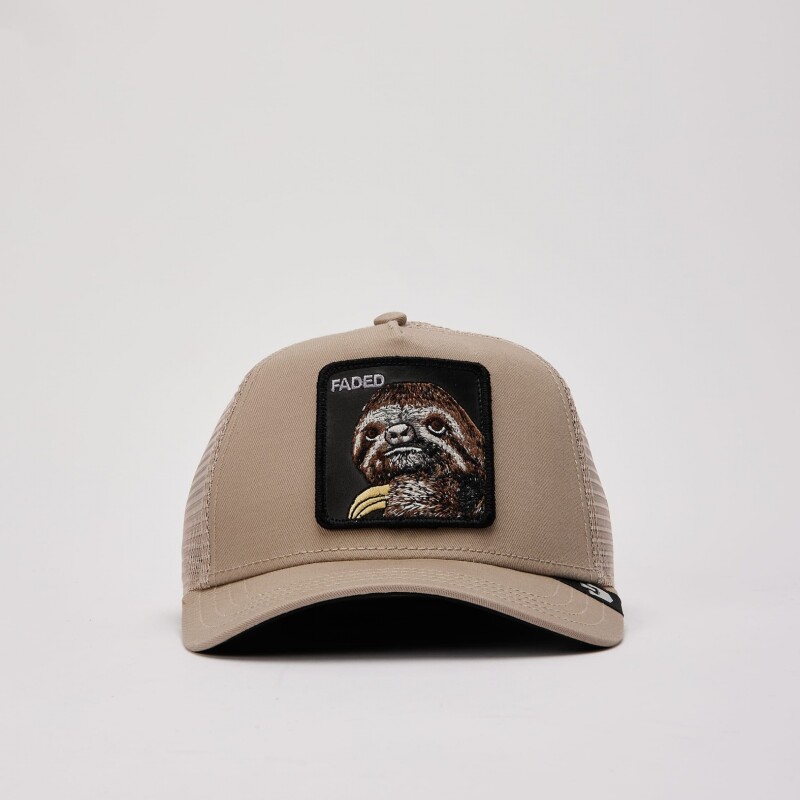 Gorra Goorin Bros Trucker Baseball - The Faded Sloth Beige