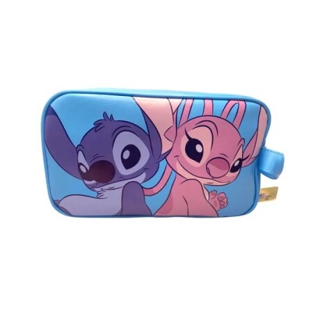 Neceser Grande Disney DLS7353 Stich Universo Binario CELESTE