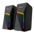 Parlantes Gamer Bluetooth Xtrike Me SK 503 RGB Computadora Color Negro