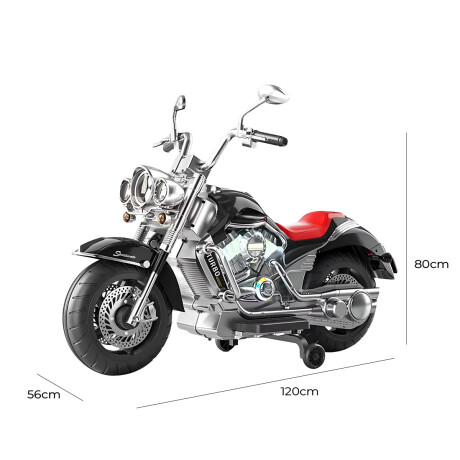 Moto A Batería Chopper Retro Infantil C/Luz Sonido Moto A Batería Chopper Retro Infantil C/Luz Sonido