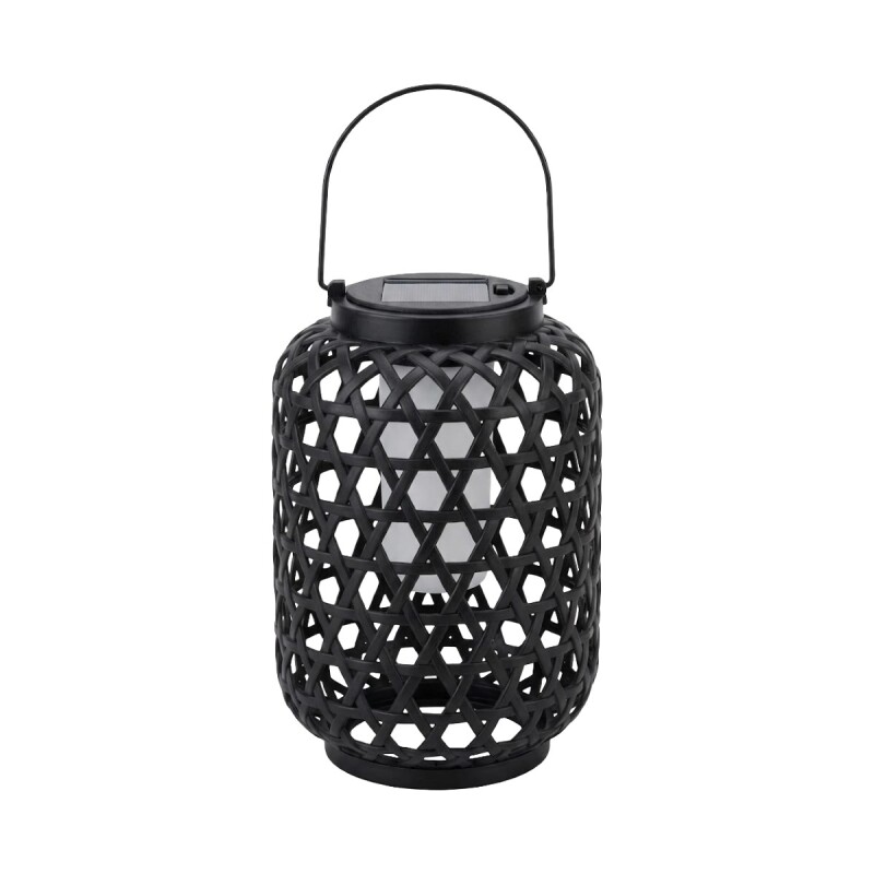 LAMPARA LED SOLAR NEGRO Unica