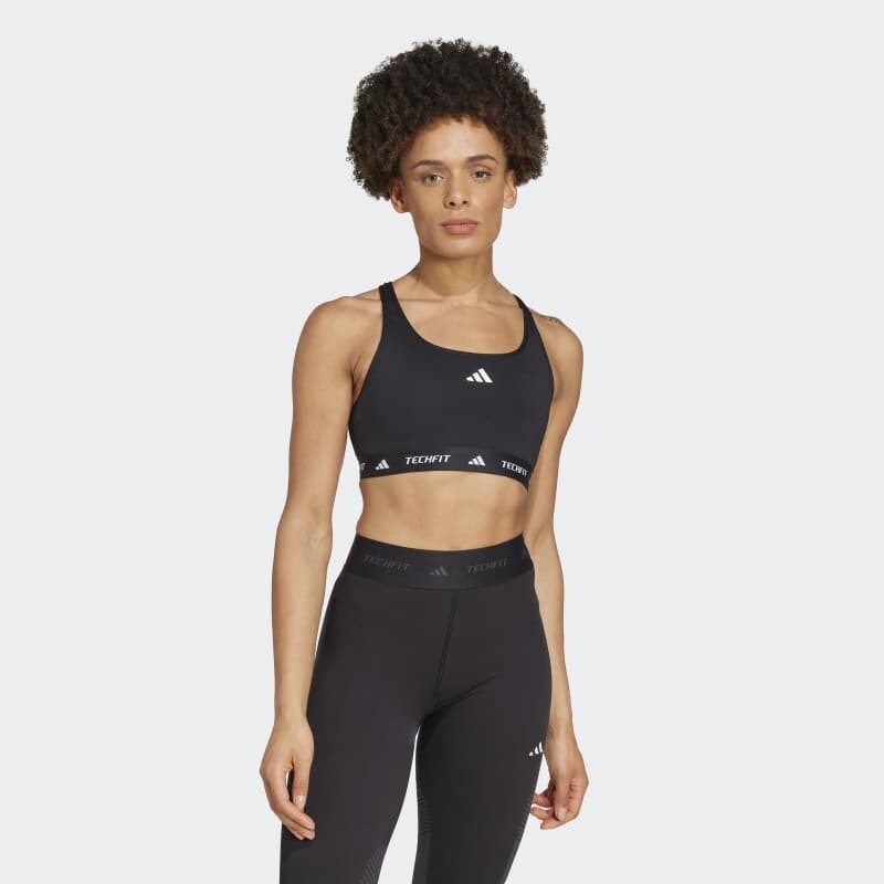 Top Adidas Techfit Negro