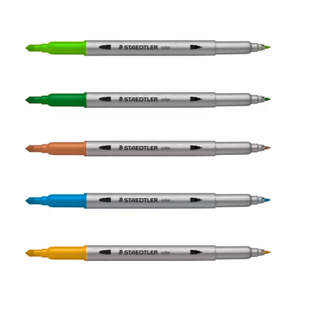 MARCADOR DOBLE PUNTA - STAEDTLER Marcador Doble Punta - Staedtler