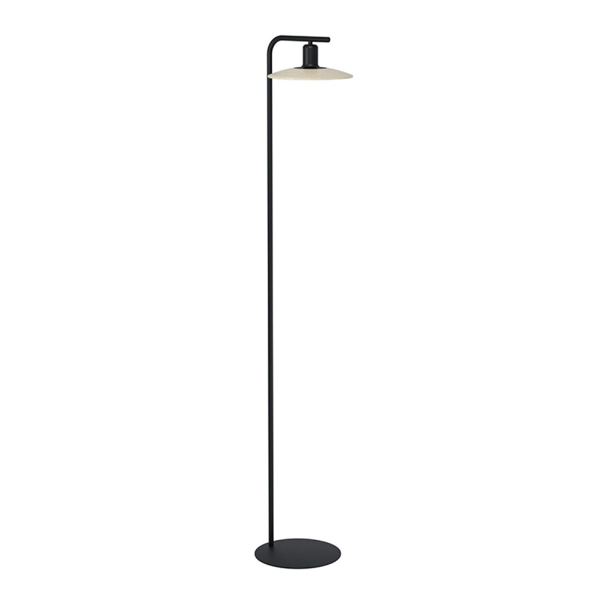 Portátil acero negro y pant. madera GU10 H:1620mm - EG0586 