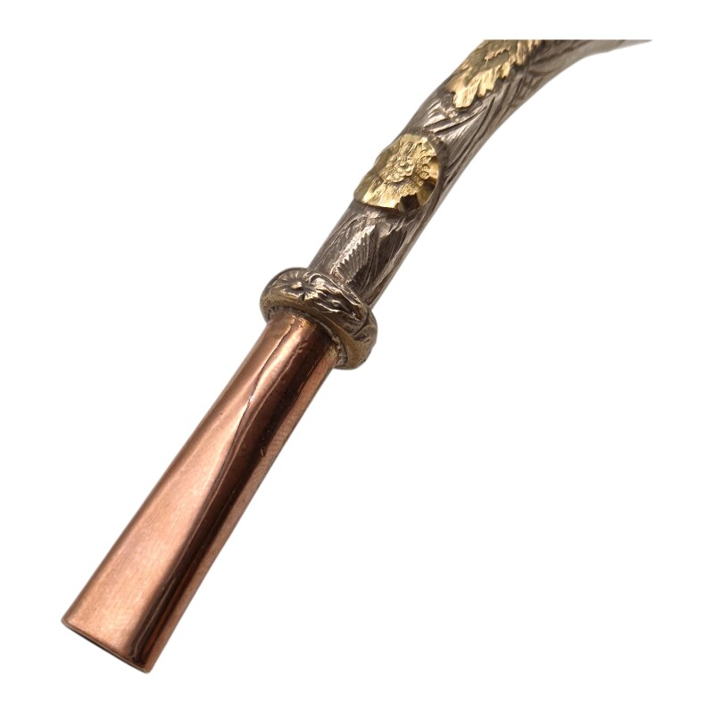 BOMBILLA CRIOLLA PLATA Y ORO 19 bmpo19po